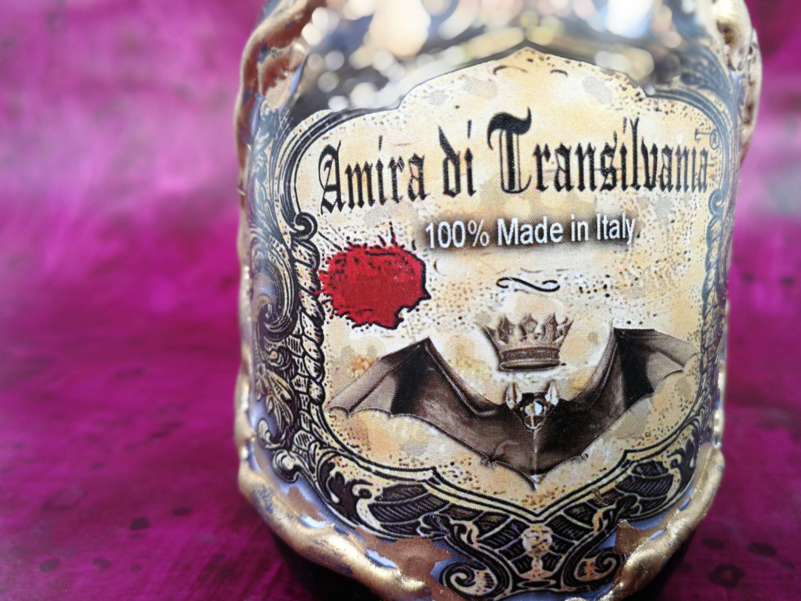 Apothecary Bottle, Magic Potion Bat Vampire, Dracula Immortality Sorcery, Witchcraft Supplies Vintage Mason Jar