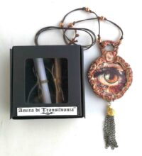 The Seer Eye - Amulet Ritual Artefact for Ancestral Communion, Remembrance & True Sight Magic Talisman