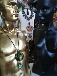 Green Snake Talisman Pendant, Feng Shui Amulet, Dune Imperium Magic Power Life Forever Jewelry