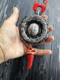 Lemegeton Djinn Spirit Amulet, Solomon's Magic Talisman Wealth Power Angel & Demon Occult Jewelry Witchcraft