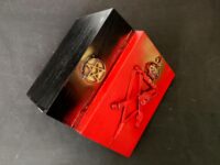 Dybbuk Box, Black Witchcraft Set, Satanic Lucifer, Beginners Magic Ritual, Altar Decor Wooden Chest