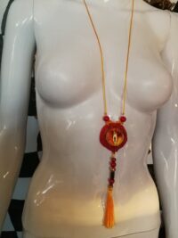 Protective Talisman, Protection Amulet Lord of the Rings Sauron Eye, Necklace Magic Esoteric Jewelry Pendant
