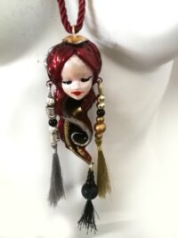 Lilith Goddess, Dark Magic Feminine Power, Mermaid Spirit Spell Amulet, Empowerment Ritual Talisman Pendant