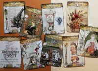 Pathology Tarot Cards Deck, Limited Edition Medical Artwork, Vintage Medicine Antique Anatomy, Old Surgery Doctor Gift