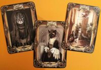 Cat Tarot Cards, Tarot Deck Minor Arcana Oracle Card Animal Spirits Guide, Vintage Cats Photo Drawing Portrait Aristocat