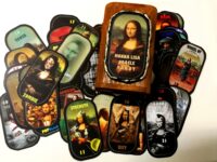 Monna Lisa Oracle Card, Tarot Cards Deck La Gioconda Painting, Collectible Divinatory Art Lenormand Major Minor Arcana