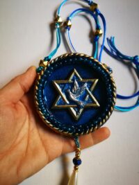 Kabbalistic Amulet - Abundance Prosperity & Wealth Talisman, Star of David Peace Dove Ultra Powerful Symbol