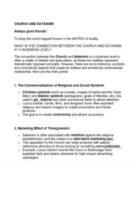 Satanic Religion, Catholic Church and Satanism True Forbidden Knowledge, Roman Catholicism Luciferian Pact