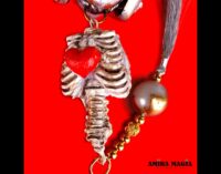 Voodoo Doll, Dark Magic Talisman Cursed Haunted Witchcraft, Pendant Witch Jewelry Skull Skeleton Amulet