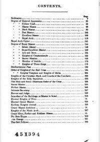Antique Book Freemasonry, Magic Esoteric Masonry Secret Societies Brotherhood, Masonic Lodge Square and Compass