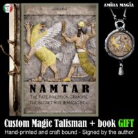 Grimoire Book, Namtar The Fate Inversion Rite Attunement Activation Charged Practical Magic Destiny Reversal