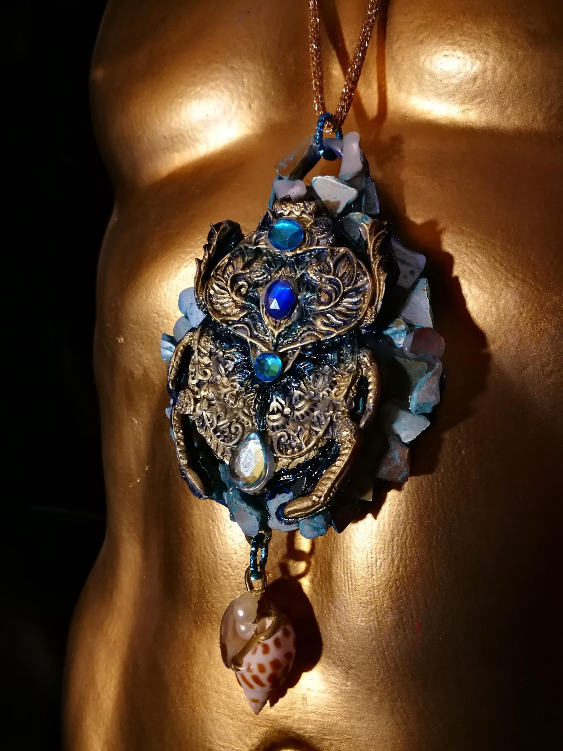 Egyptian Scarab of Protection Blessed by Anubis Spiritual Shield, Destroy Hexes Curses Return to Sender Powerful
