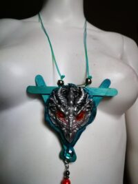 Spiritual Jewelry, Legion of Flauros Amulet Demon Commander Oneriox Talisman Companion Spirit Vessel Necklace