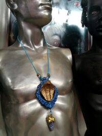 Cobra Snake Pendant, Serpent Immortality Symbol, Ouroboros Talisman Feng Shui Amulet, Dune Imperium Magic Power
