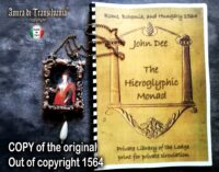 Magic Books, Witchcraft Antique Manuscript John Dee Occultist, Occult Ceremonial Dark Magick Ritual Grimoire Monad Seal