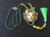 Brother Bear Totem Pole, Anima Spirits Guide Green Witch Jewelry Pendant, Magic Talisman Amulet