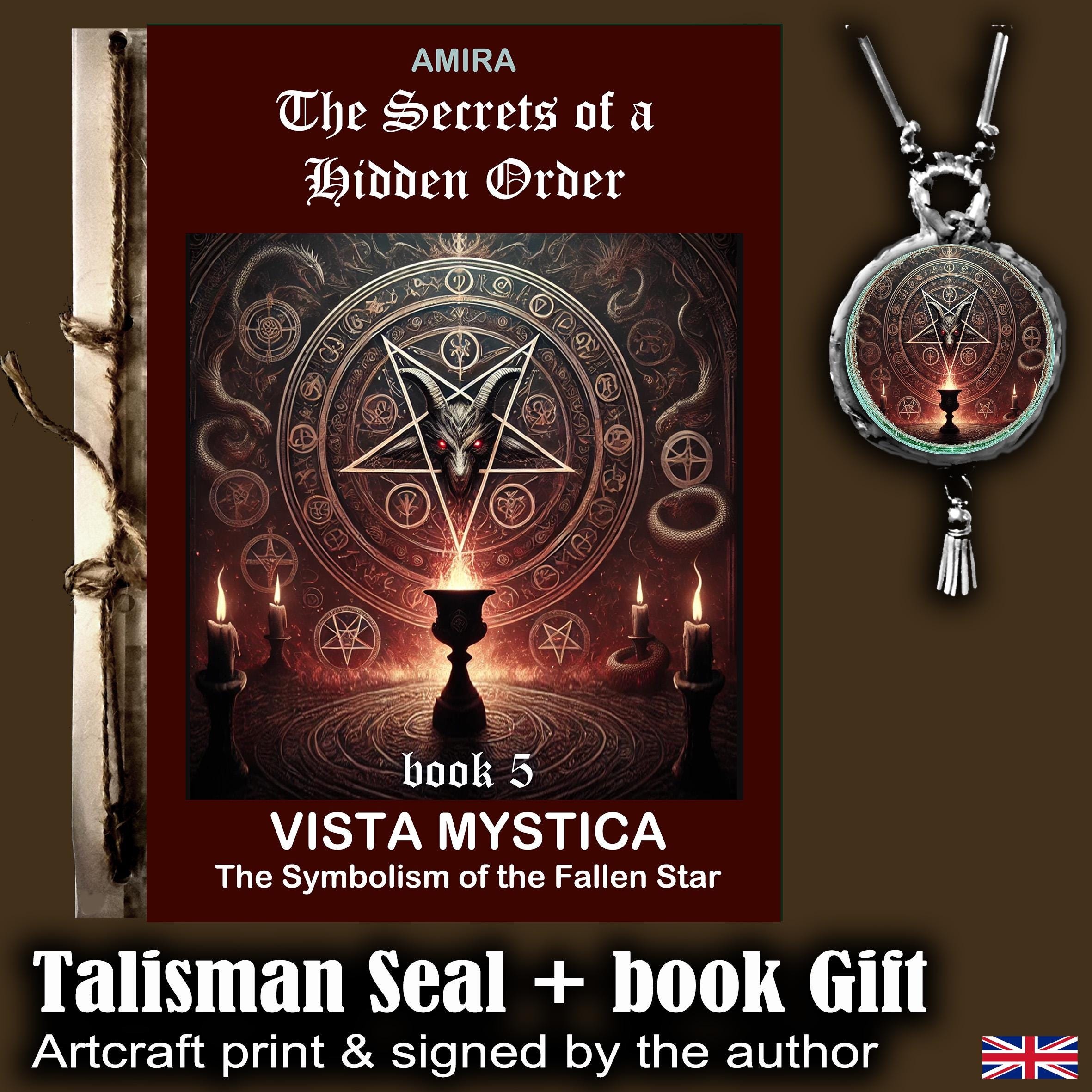 Magic Grimoire Book, Esoteric Order Occultism Secret Societies, Dark Occult Antique Forbidden Knowledge Author Signed