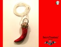 Cornicello Charm Protection, Italian Horn Tusks Ethnic Talisman, Evil Eye Pendant Amulet, Magical Power