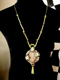 Green Tree Frog, Poison Dart Frog, Witch Jewelry Amulet Pendant, Magical Power Money Attraction Talisman, Moses Ten Plague