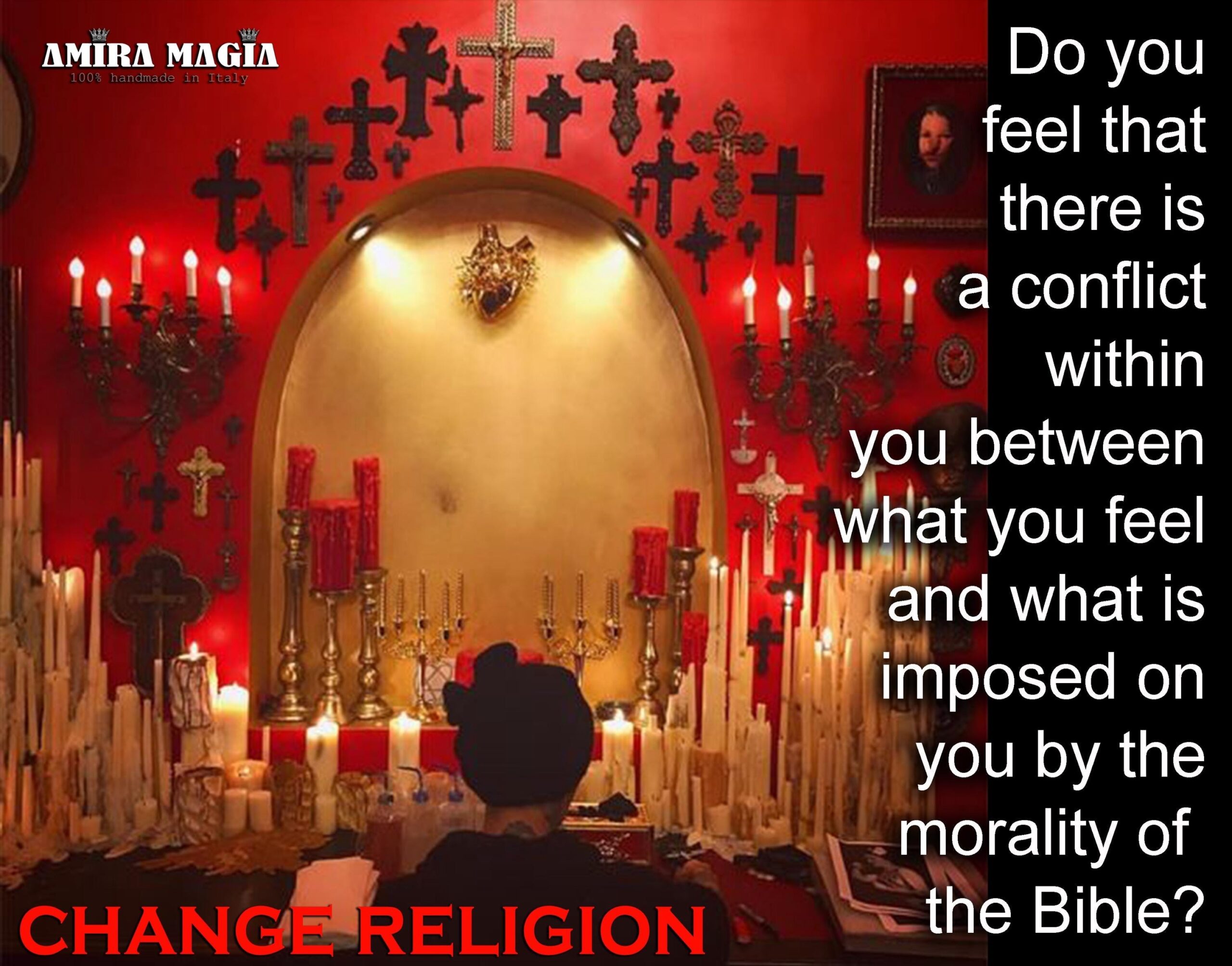 Change Religion, Transformation Attunement Magic Synchronization Current, Correct Mindset Become Pagan Occult Witch & Wizard