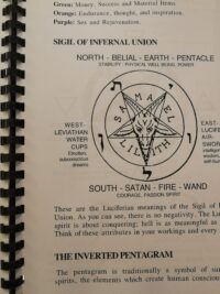 Luciferian Book, Esoteric Satanism Grimoire, Occult Satanist Lucifer Satan Forbidden Knowledge, Satanic Magick Antiquarian Collectible