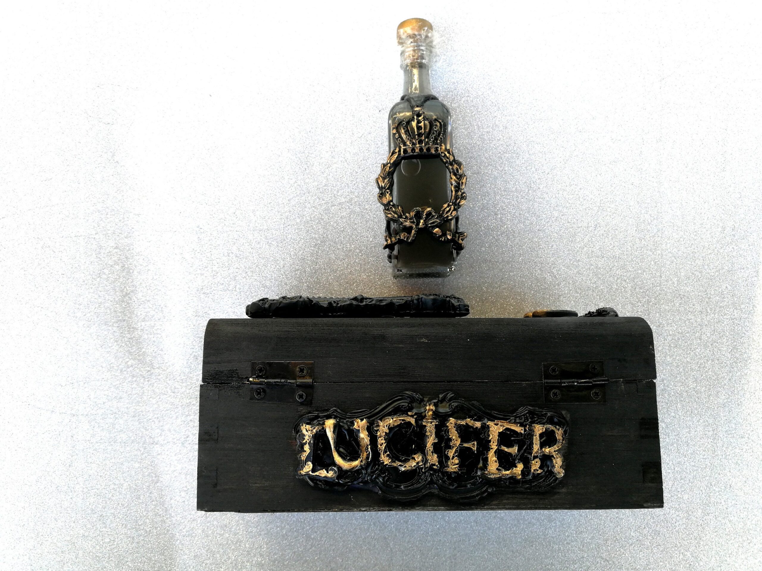 Custom Perfume Women Men, Eau de Parfume Magic Vintage Bottle Fragrances, Baphomet Essence Satan Secret Formula Lucifer