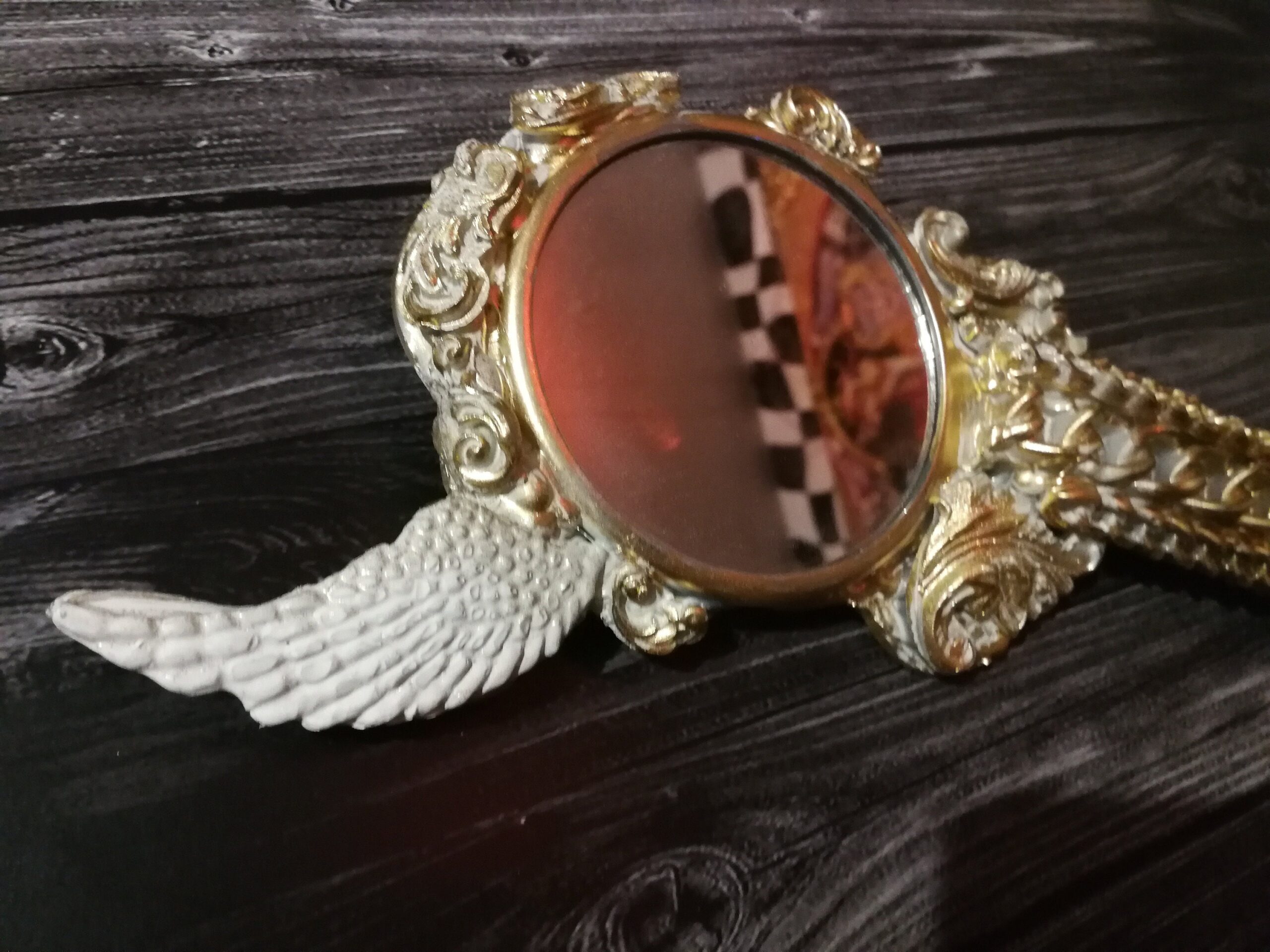 Magic Mirror, Angel and Demon, Evil Queen Snow White Witch, Fairy Tale Altar Tools