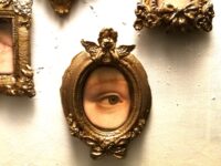 Evil Eye Home Protection Talisman, House Sigil Protector, Wall Vintage Frames Antique Witchcraft Supplies