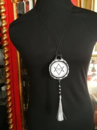 Aleister Crowley OTO Seal, Magus Wizard Occultist Skull Pendant, Thelema Talisman Esoteric Sigil Star, Amulet Goth Jewel