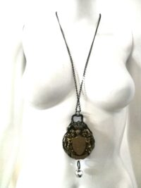 Sign of Aries Constellation, Star Horoscope Talisman Necklace, Zodiac Amulet Divination Pendant, Men's Jewelry Fire Sign