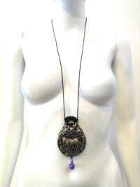 Sign of Taurus Constellation, Star Horoscope Talisman Necklace, Zodiac Amulet Divination Pendant, Jewelry Earth Sigil