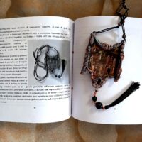 La Santa Muerte Pendant, Macabre Voodoo Magic Amulet Necklace, Spooky Witch Occult Jewelry Skull