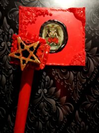 Demon Summoning, Warhammer Witchcraft Altar, Witch Decor Magic Ritual, Invoke Lucifer Baphomet Satan Figure