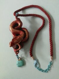 Life Forever, Garden of Eden Ouroboros Apple Snake Talisman, Love Feng Shui Magic Amulet