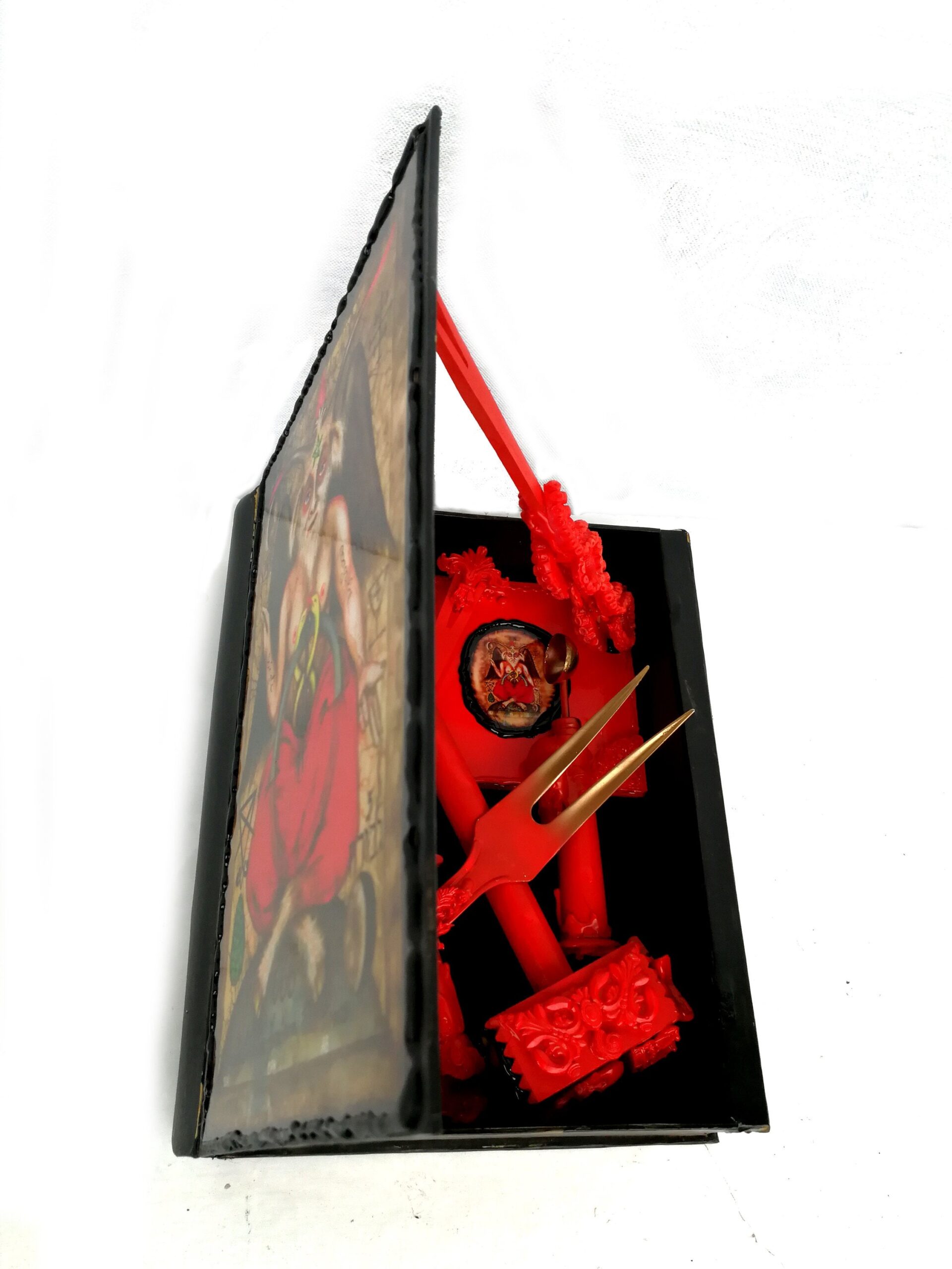 Witchcraft Set, Starter Kit Satanic Lucifer Altar Magic Pact Baphomet Box Beginners Ritual Practice