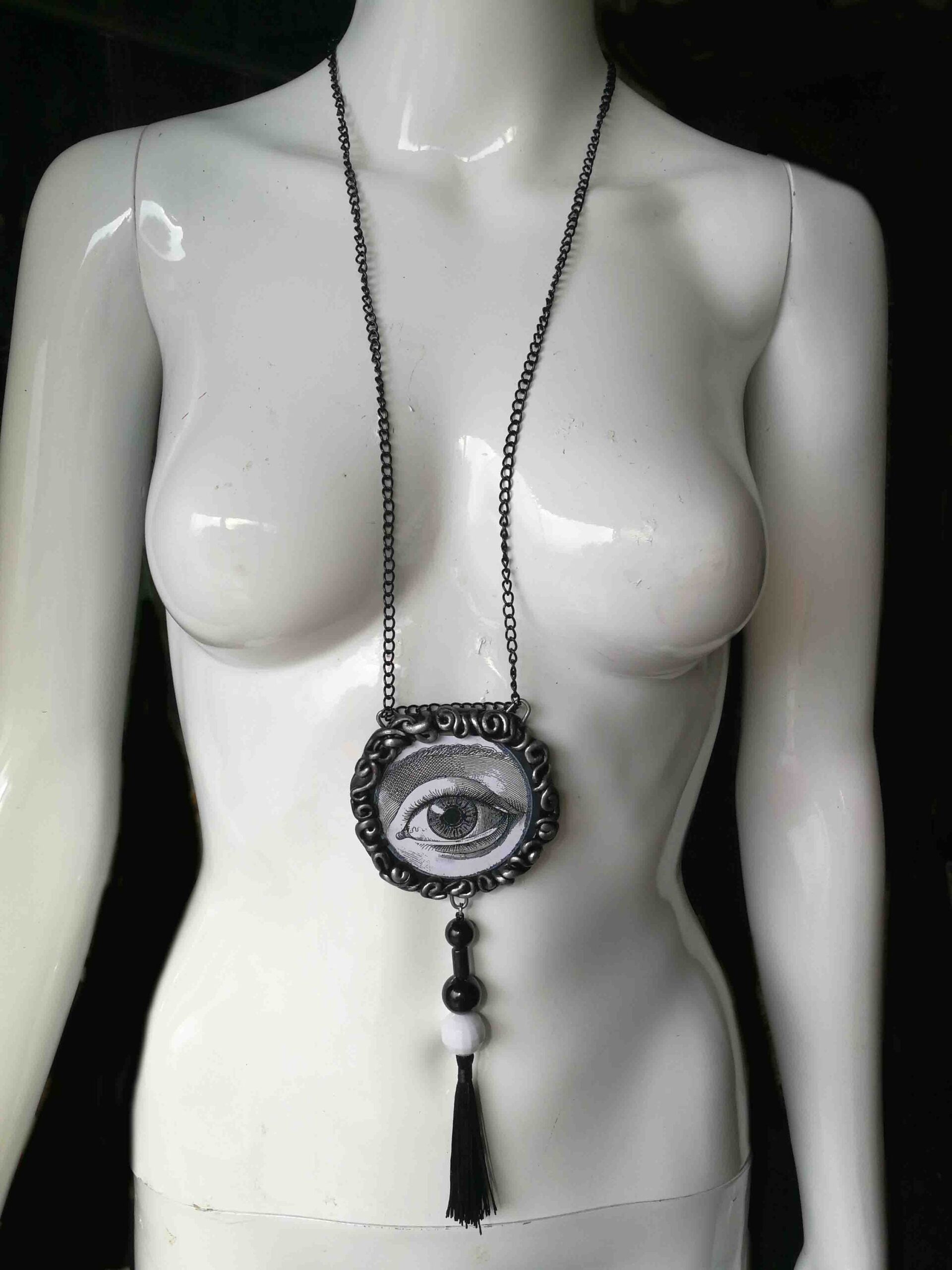 Third Eye Awaken Amulet, Occult Talisman Protection Pendant Spirit Vessel Metaphysical & Spiritual Magical Powers