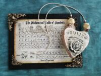 Ouija Board, Love Rose Talisman, Reading Psychic Amulet Magic Powers, Witchcraft Pendant Charm Witch Jewelry