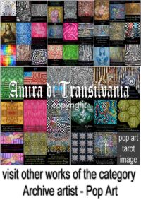tarot card deck, pop art, oracle, divination, magic card set, major arcana, sibyl, fortune teller, cartomancy, guidance