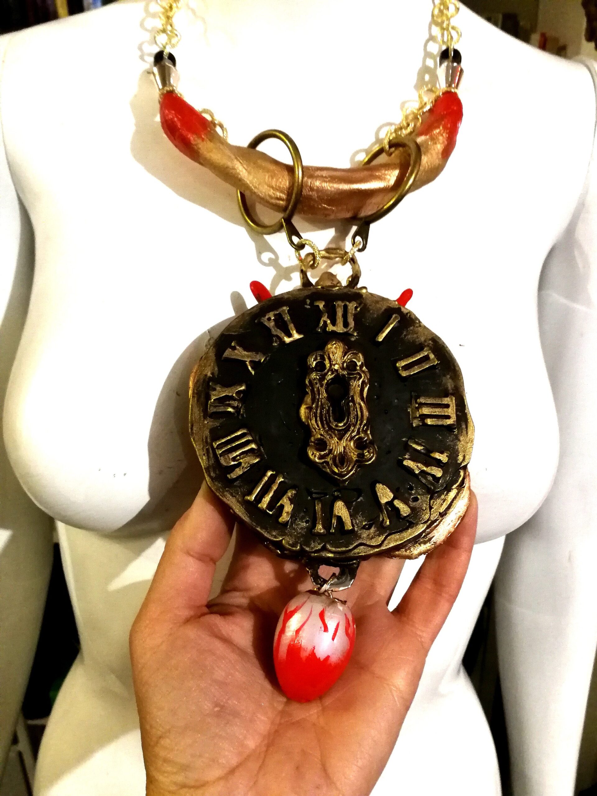 The Vatican, Vatika Etruscan Goddess, Catholic Demon Italy Church, Politheist Magic Talisman, Goth Jewel Lucifer