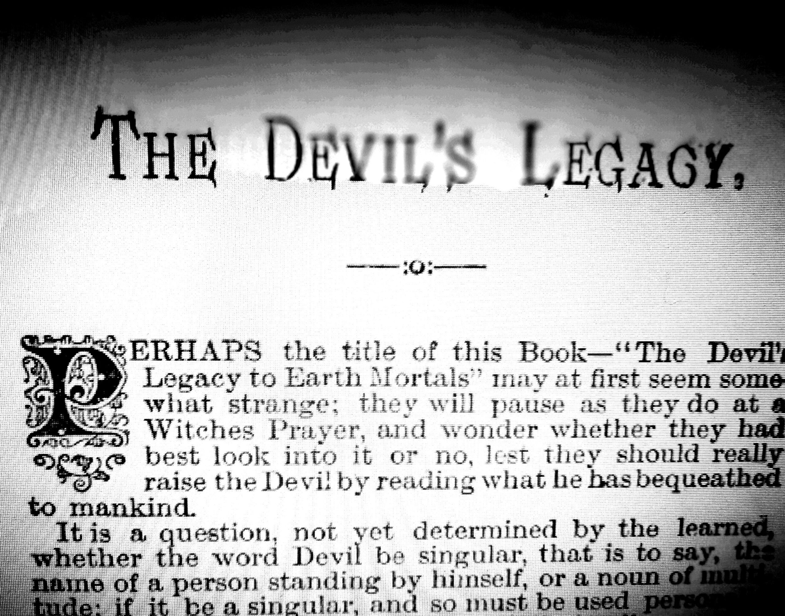 Antique Book, Occultism Black Magic, Esoteric Manuscript Witchcraft Demonology, Magick, Secret Societies Sorceries Art