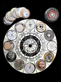Constellation Map, Astrolabes, Astrology Tarot Cards, Astronomy Round cards, Celestial, Oracle, Divination, Horoscope
