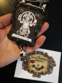 Abraxas Stone, Moon Magic Talisman, Gnostic Occult Symbol, Abraxas Seal, Archon Goetia Celestial Amulet
