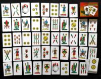 Antique Tarot Card, Oracle, Limited Edition, Italian Tarot, Sicily, Play Card, Divination, Fortune Teller, Cartomancy