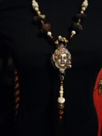 Hinduist Talisman, Lord Ganesh Elephant God, Hindu Ethnic Amulet Bhagavad Gita, Indian Magic Goddess
