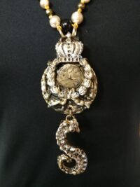 Funeral Poem, Stop Watch All the Clocks, Occult Memorial Amulet, Necronomicon Magic Octopus Talisman