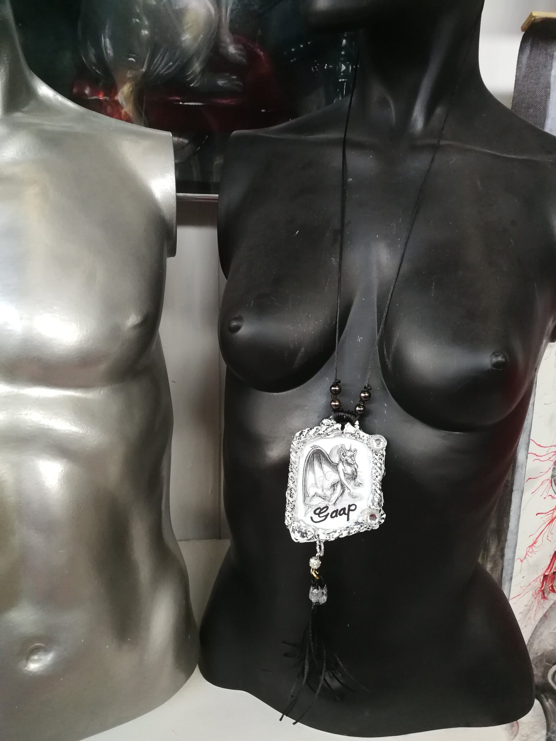 Goetia Demon Gaap Seal, Protective Talisman Amulet Evil Eye, Magical Power Witchcraft Lemegeton Sigil