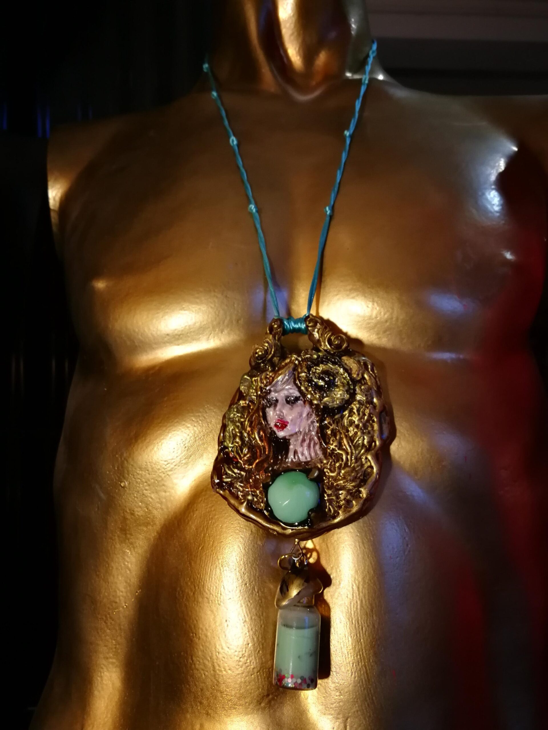 Magick Amulet, Queen Witches Hecate's Personal Spiritual Potion Beauty Love Magnetism & Transformation Magical Pendant