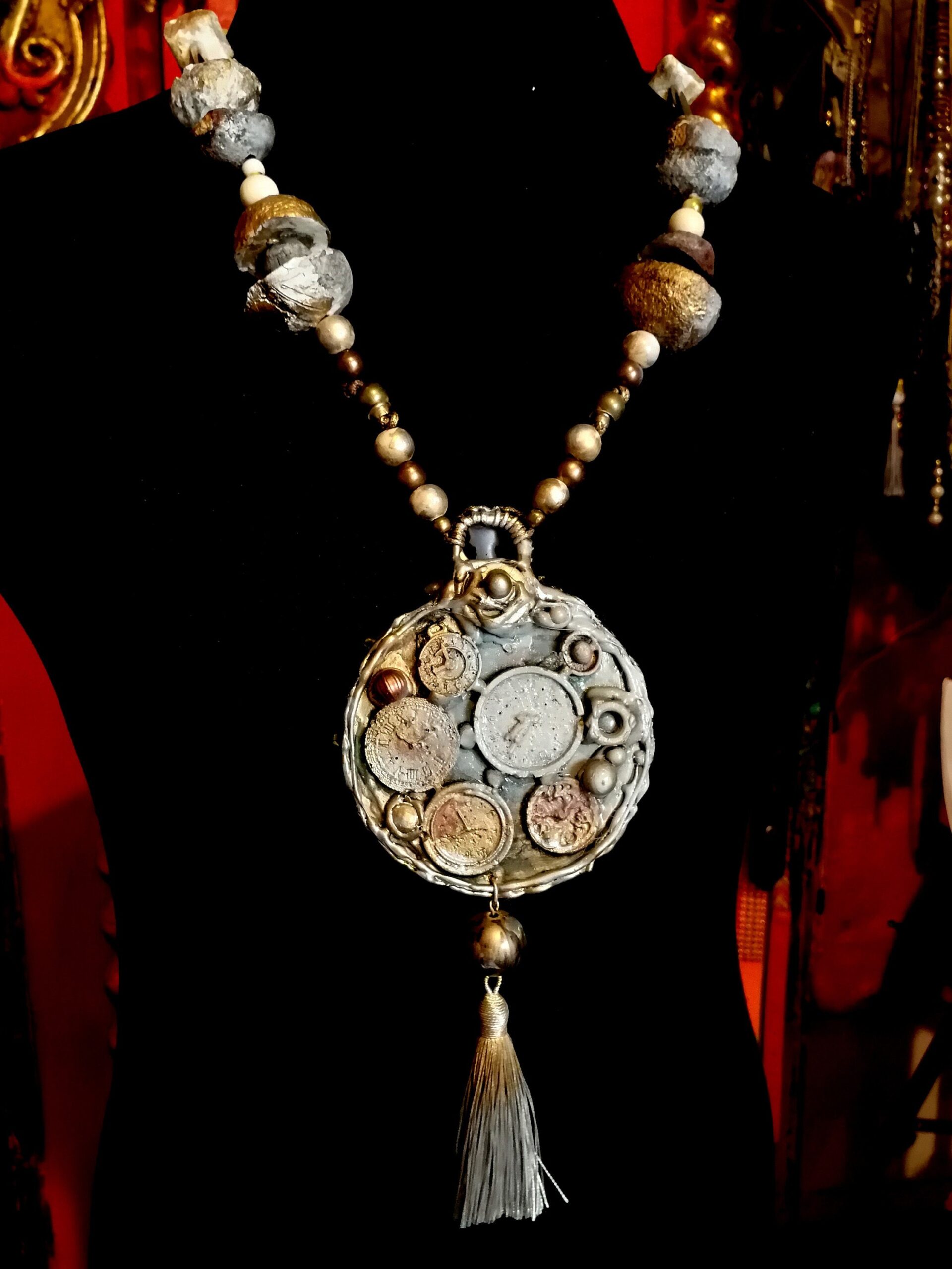 Ancestral Witch Amulet Magic Pendant Generational Magick Legacy & Protection Talisman Witchcraft Powers Occult Jewelry