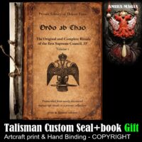 Ordo ab Chao Book, Opus Magnum Masonic Degrees Esoteric Secret Society Freemasonry Sorority Gifts