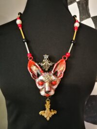 Egyptian God, Bastet Cat Goddess Deity, Sphynx Magic Talisman, Ancien Egypt Sphinx Sekhmet Amulet